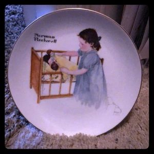 Norman Rockwell plate